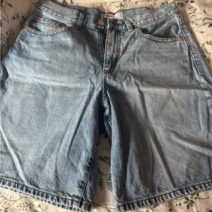 Garage Blue Jean Shorts